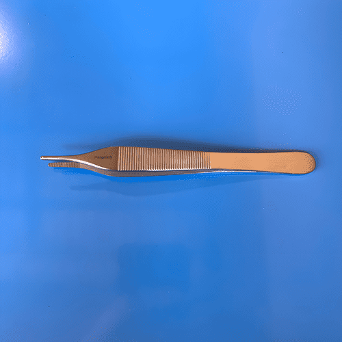 Forcep, Dissecting, Adson, Stainless Steel, Serrated Tip