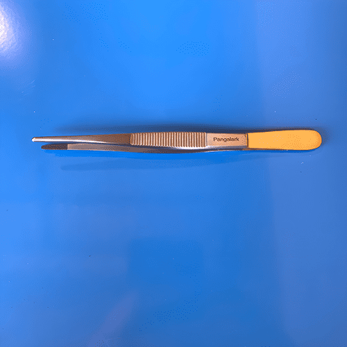 Forcep, Dissecting, Tungsten Carbide Serrated Tip, 15.5cm (6 Inch)